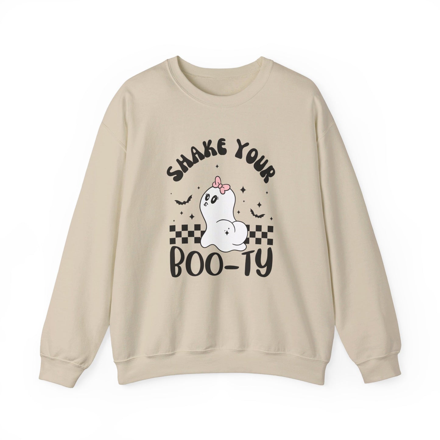 Shake Your BOO-TY Cozy Halloween Sweatshirt