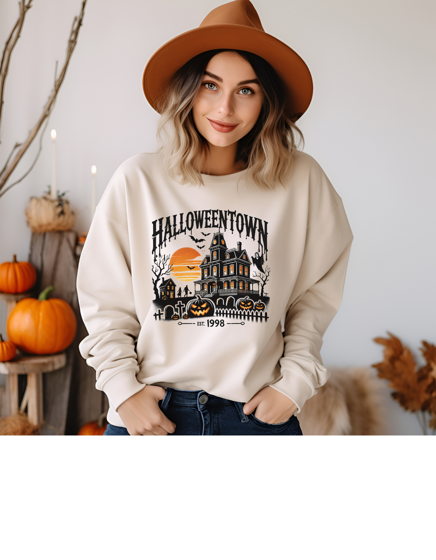 Halloweentown Cozy Halloween Sweatshirt